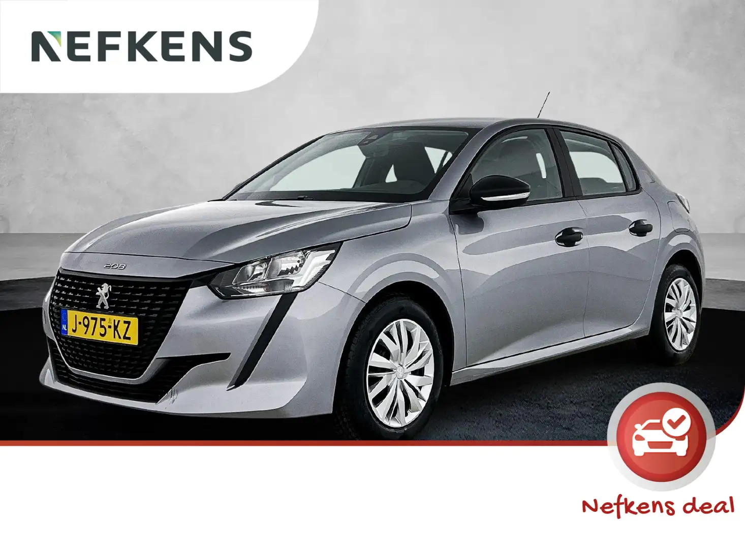 Peugeot 208 1.2 Like 75pk | Airco | Cruise Control | DAB Ontva Gris - 1