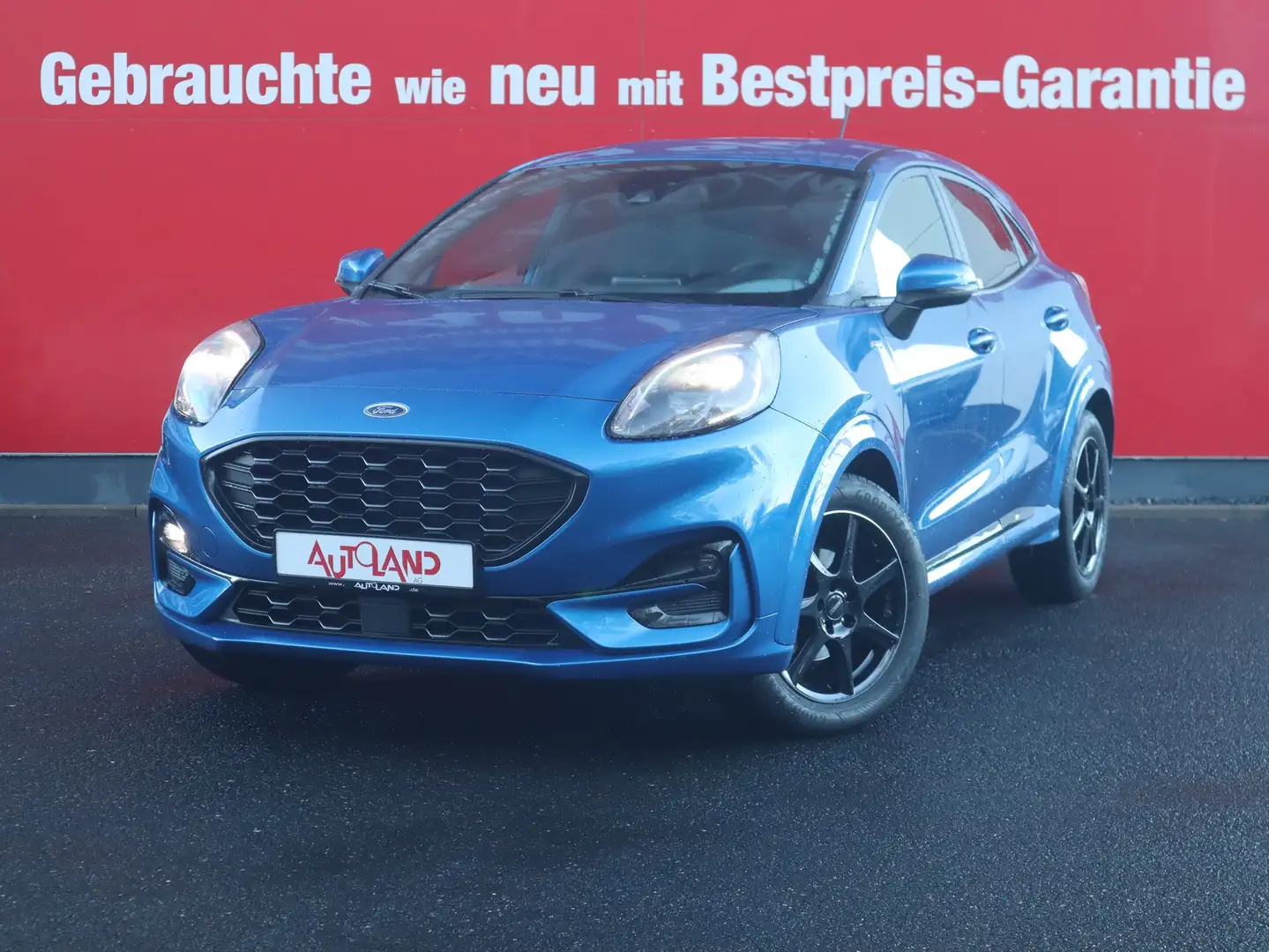 Ford Puma ST-Line 1.0 EB mHev LED Navi VC PDC SHZ 17Z Blau - 2