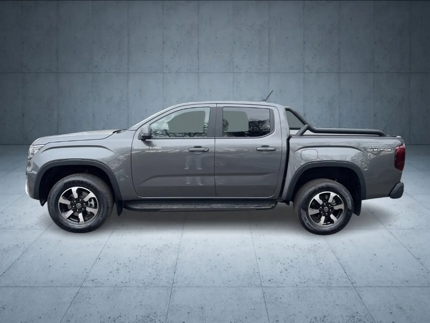 Volkswagen Amarok Life 2.0 TDI 4M AHK/Matrix/Kam/Nav/Assist/LHZ Gris - 2
