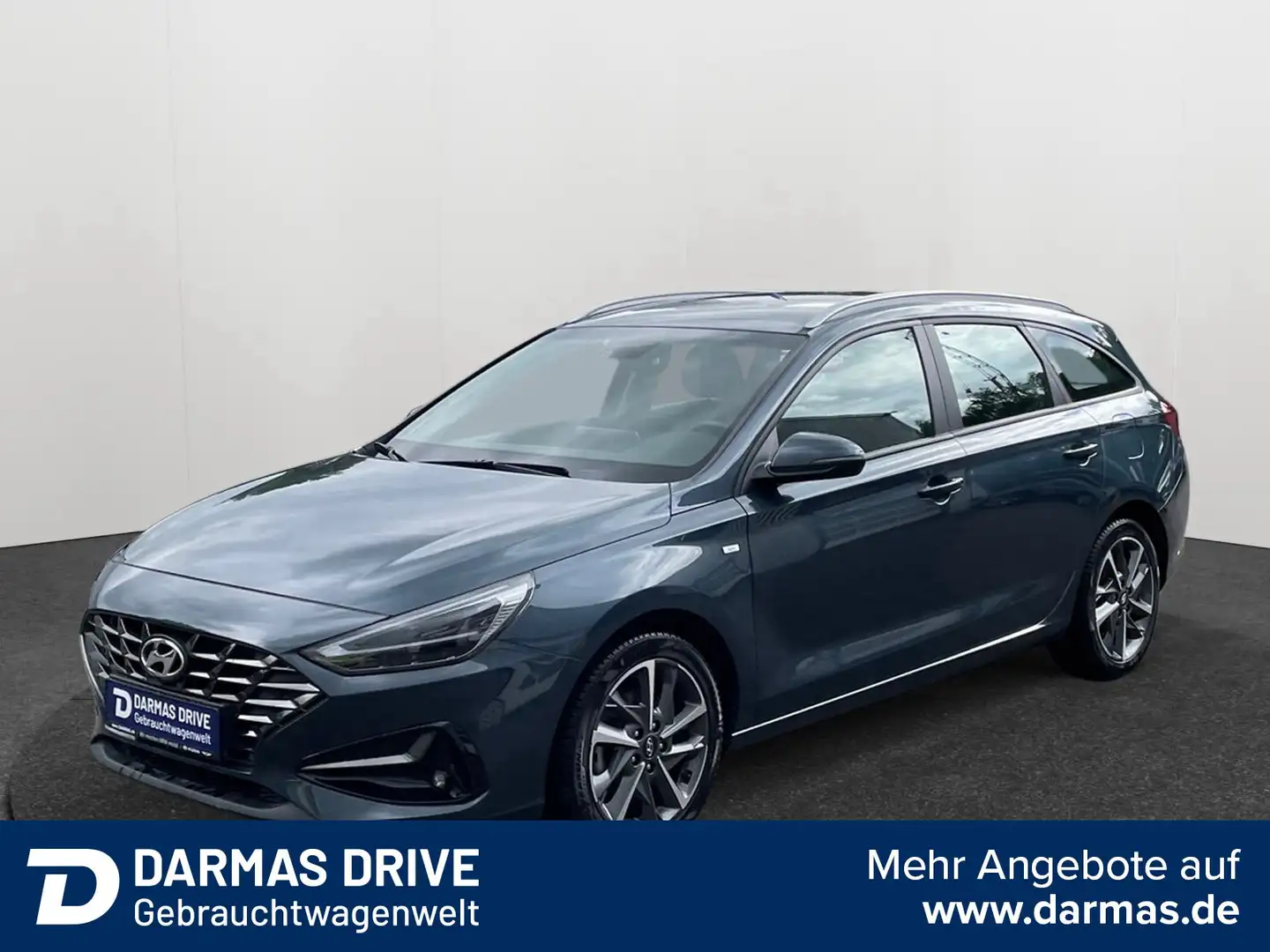 Hyundai i30 i30 1.5 Turbo 48V Trend Aut. Navi Led 1.Hd TOP Blau - 1