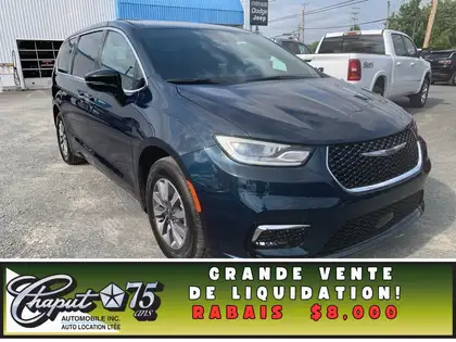 Blue 2025 Chrysler Pacifica Hybrid Minivan Front-Wheel Drive 8-Speed Automatic