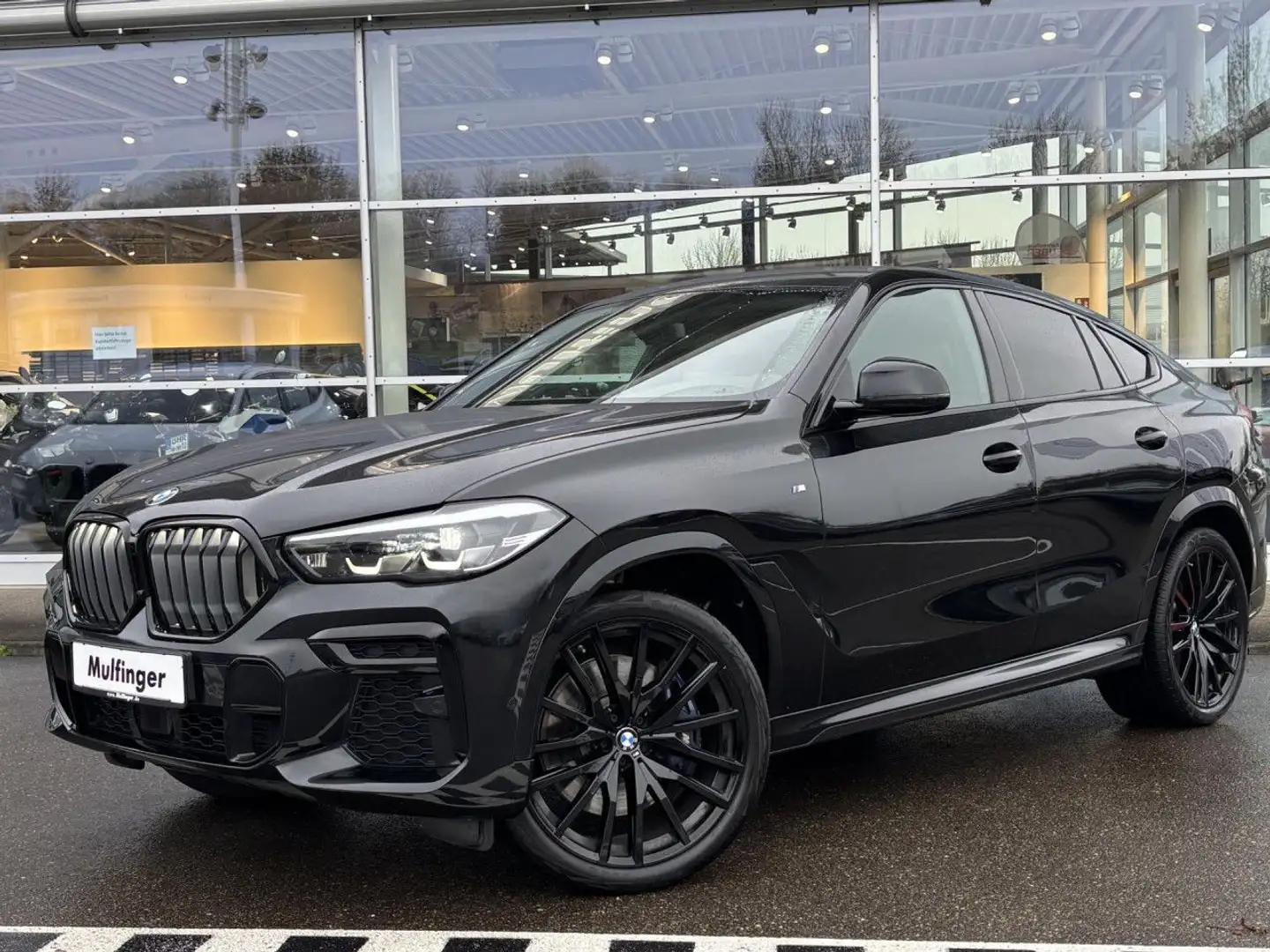 BMW X6 x40d M Sport LiveProf. Kamera Har/Kar. 22" Navi Schwarz - 2
