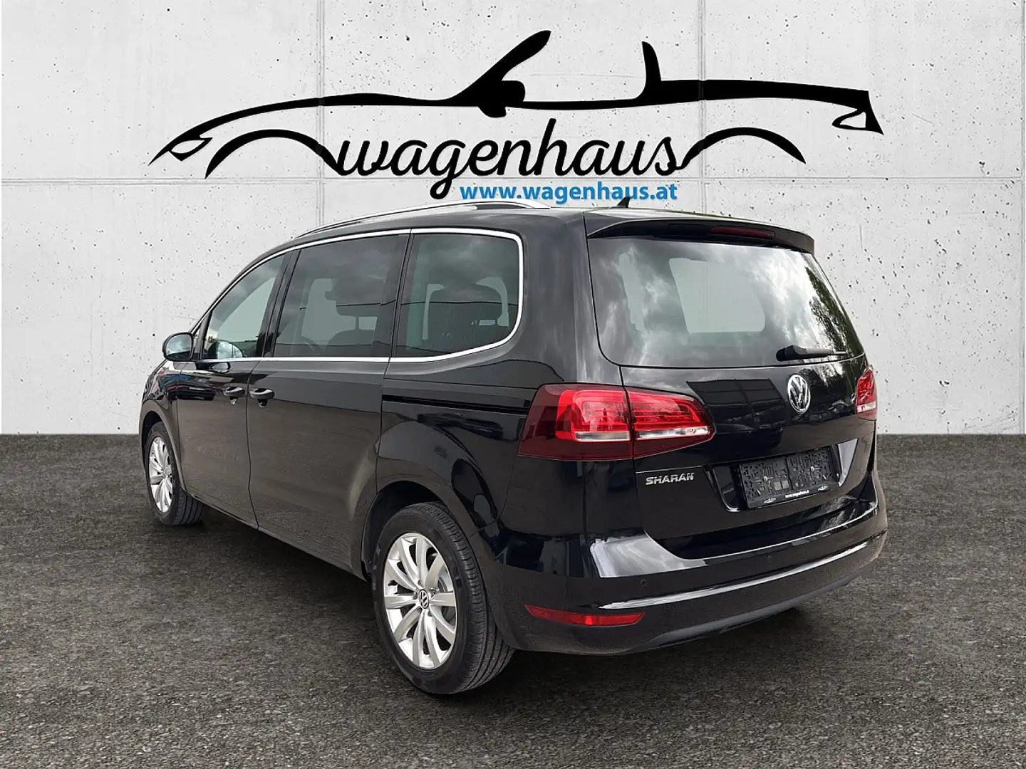 Volkswagen Sharan Business+ TDI 7 Sitze DSG, AHV, Standh, El. Tür... Schwarz - 2