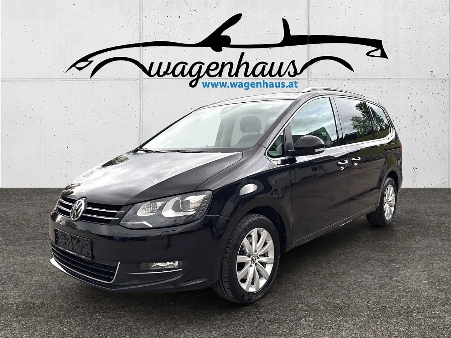 Volkswagen Sharan Business+ TDI 7 Sitze DSG, AHV, Standh, El. Tür... Schwarz - 1