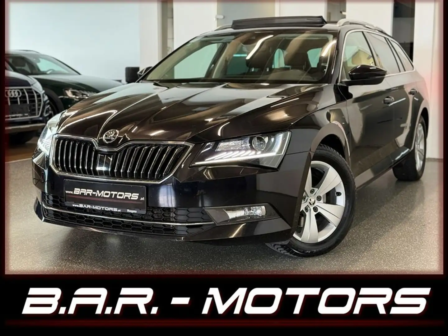 Skoda Superb Style*LANE*ACC*KAMERA*AHK*3-ZONEN*MEMORY* Zwart - 1