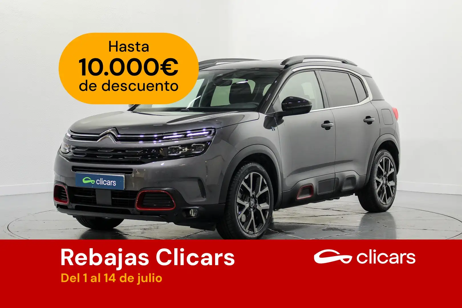Citroen C5 Aircross Hybrid Shine EAT8 Gris - 1