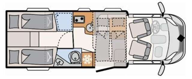 Dethleffs T7052 EB/Autm/Hubbett/TV/Navi/RFK/Dig. Tacho