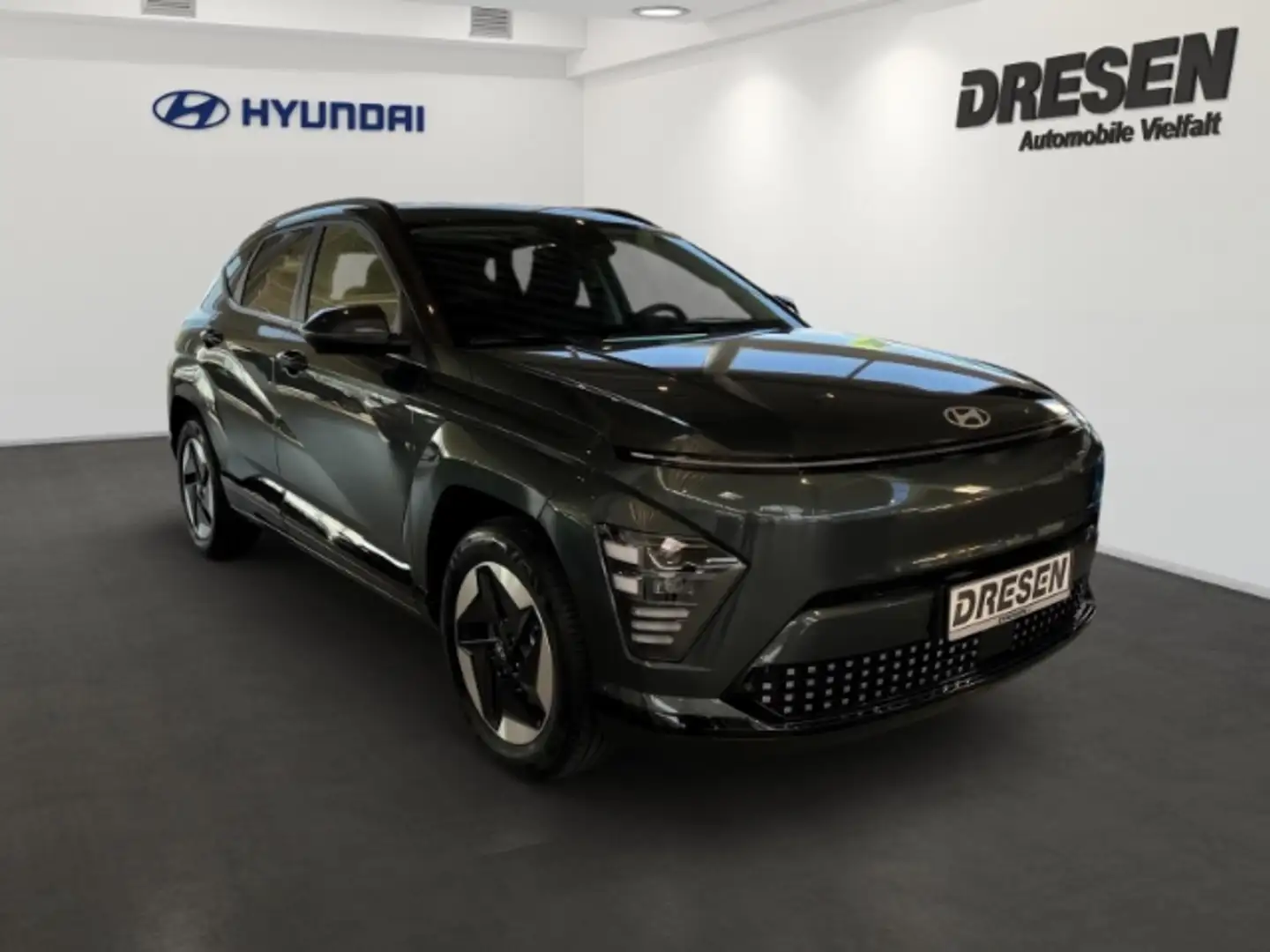 Hyundai KONA Prime/65,4 kWh/Leder/Technik-Paket/Navi/Wärmepumpe Grün - 2
