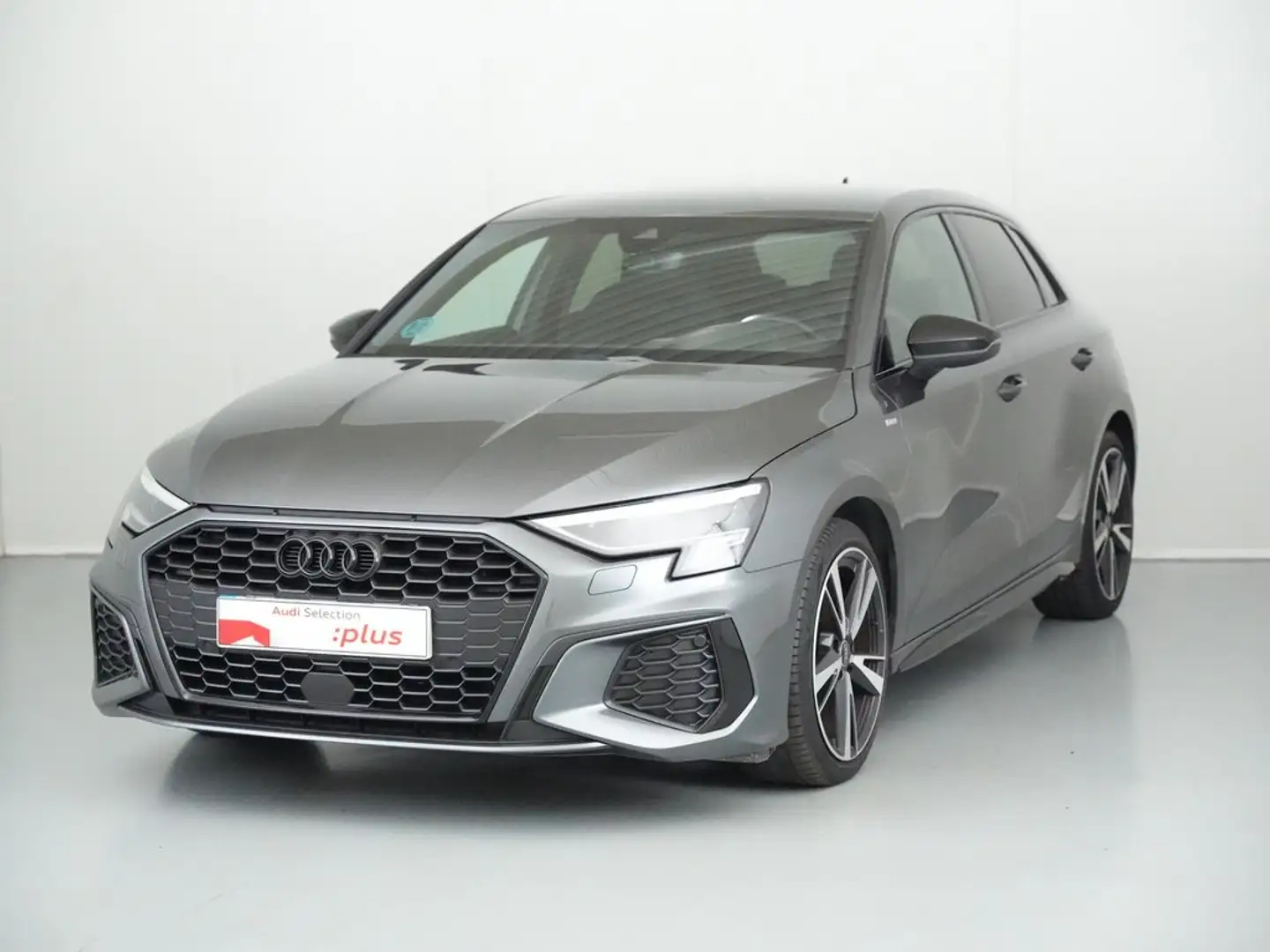Audi A3 Sportback TDI S line S tronic 110kW Gris - 1