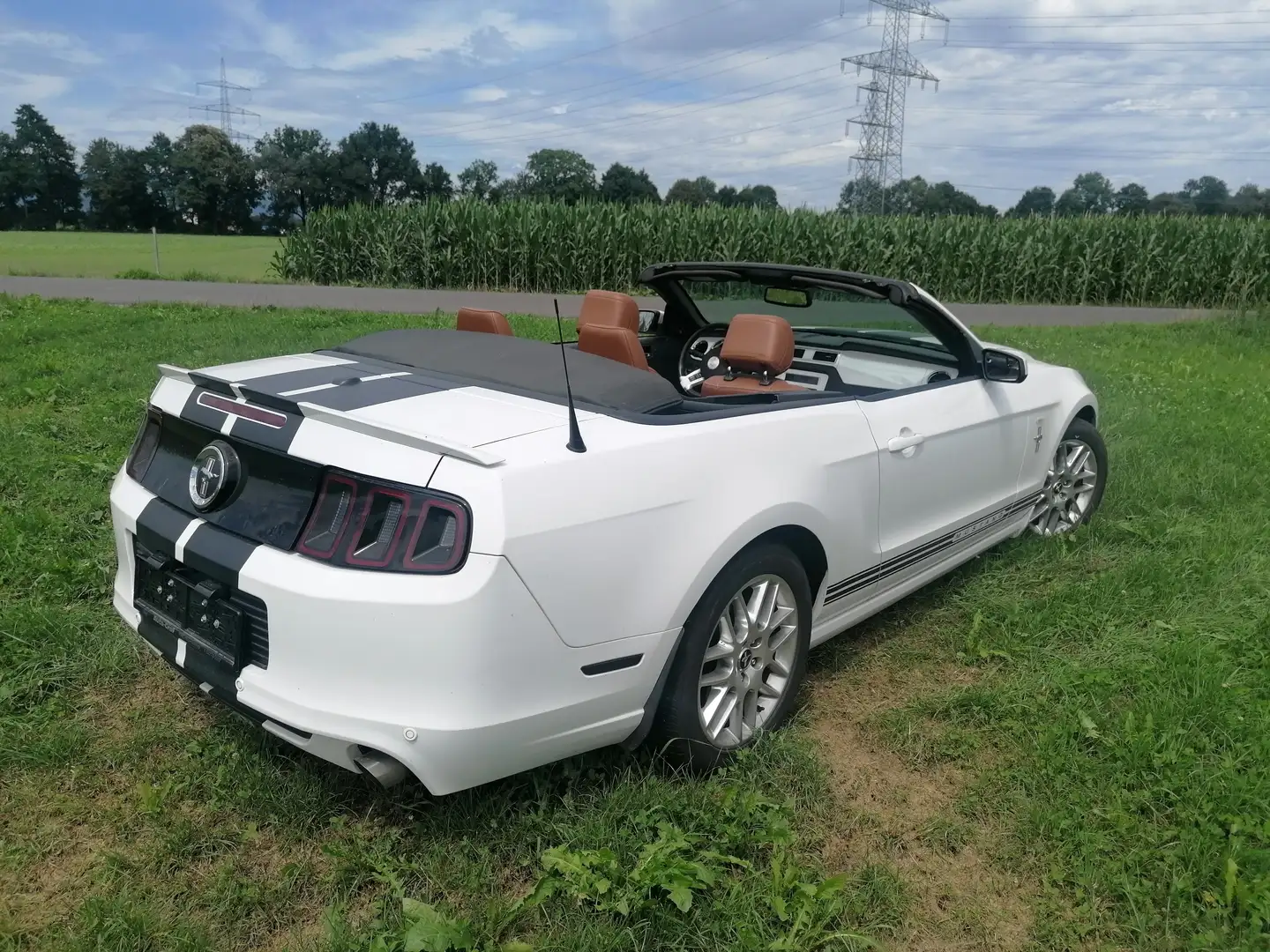 Ford Mustang Mustang 3,7 Cabrio Aut. Weiß - 2