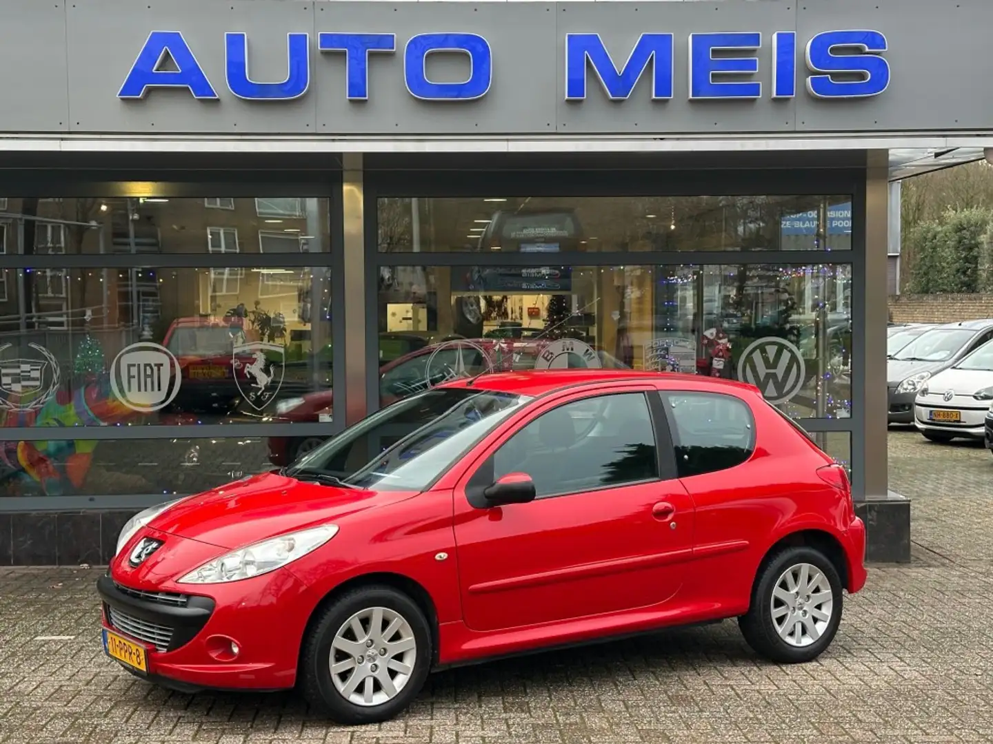 Peugeot 206 1.4 XS NAP-Autopas Airco Cruise Control Rood - 1