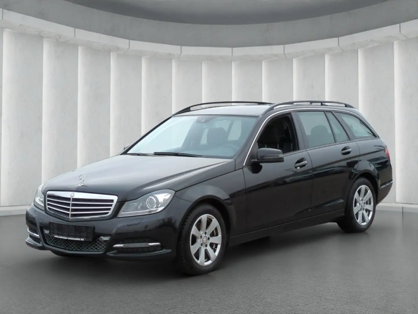 Mercedes-Benz C 220 CDI T-Mod 9-G tronic Classic Temp AHK SHZ Schwarz - 2