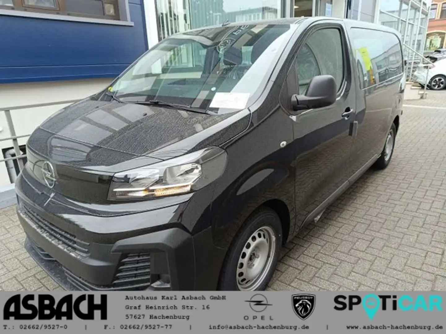 Opel Vivaro FlexSpace Flexkabine Doppelkabine Schwarz - 1