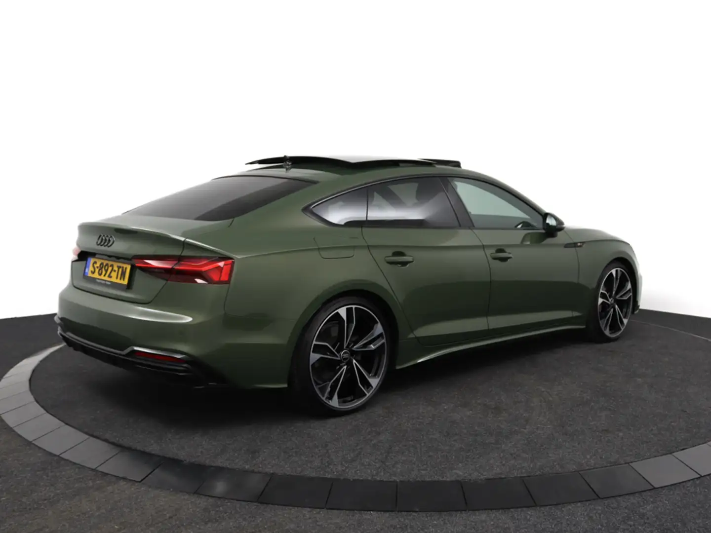 Audi A5 Sportback 40 TFSI S-LINE Edition Competition, Orig Groen - 2