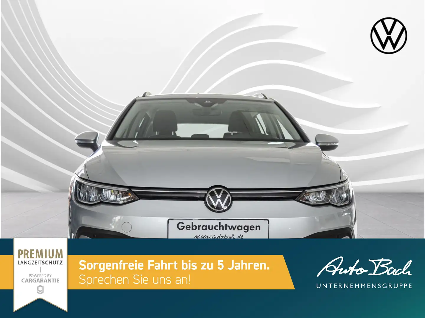 Volkswagen Golf Variant Golf VIII Variant 1.5 eTSI "Life" DSG Navi LED D Zilver - 2