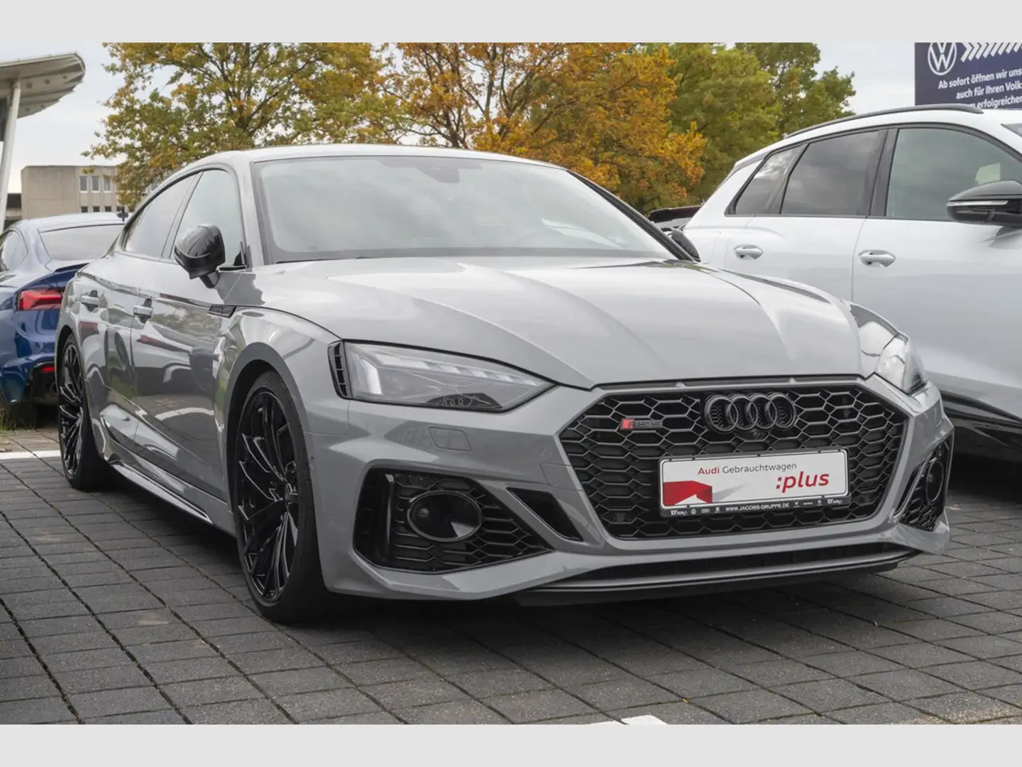 Audi RS5 Spb. Black+/Keramik/280km/h/RS-AGA/360°/Laser/HuD Grigio - 2
