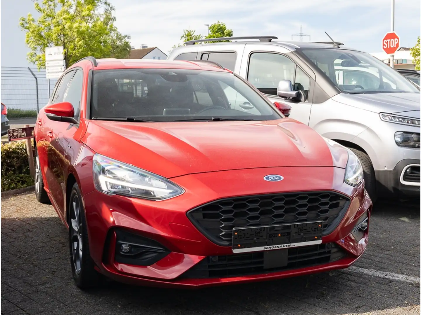 Ford Focus ST-Line Mild-Hybrid Turnier +SHZ+MET+HAC+ Rood - 2