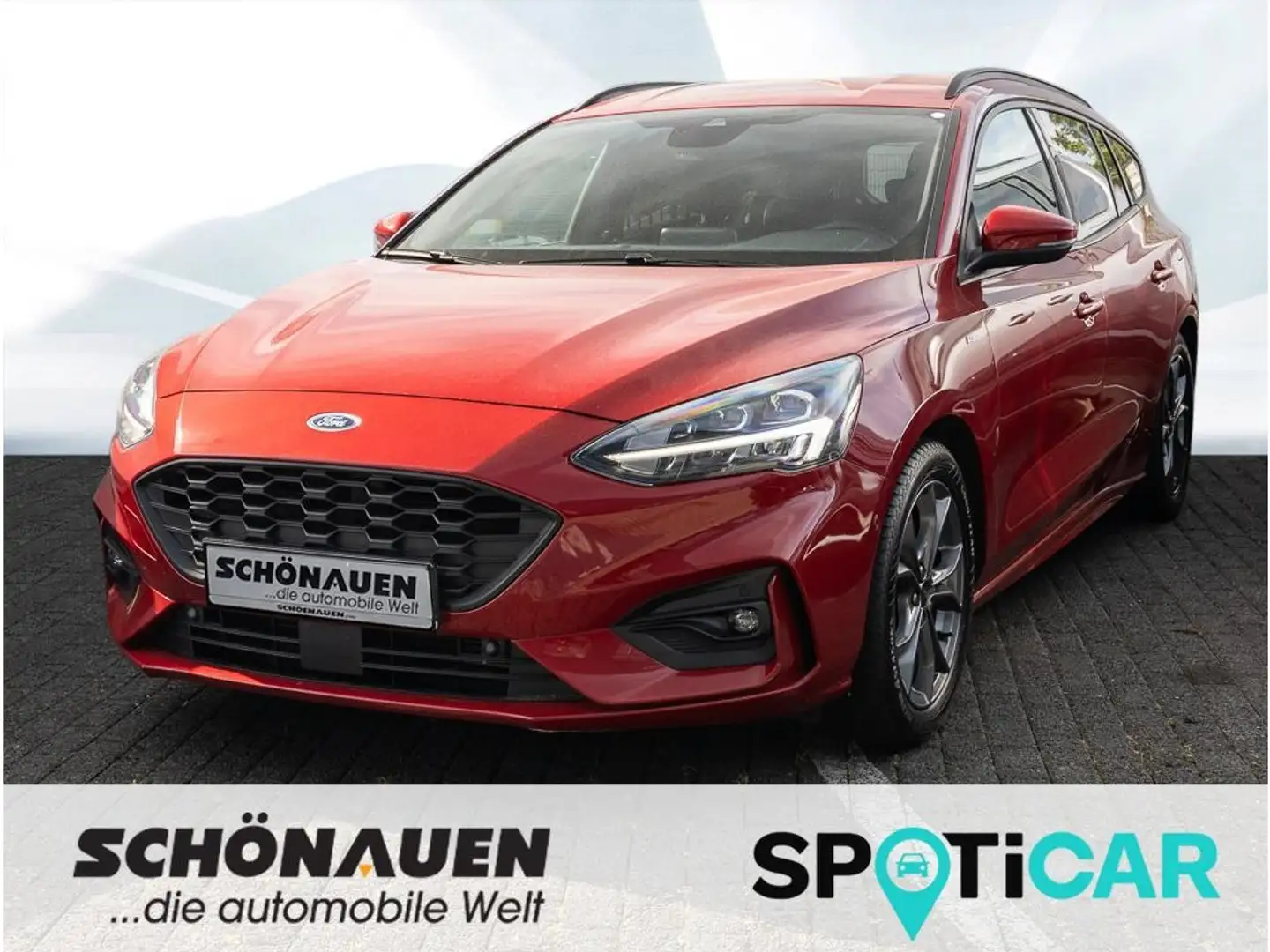 Ford Focus ST-Line Mild-Hybrid Turnier +SHZ+MET+HAC+ Rood - 1