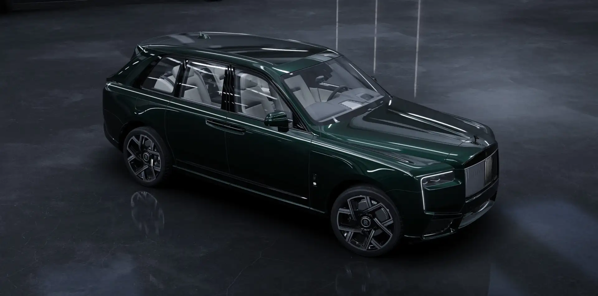 Rolls-Royce Cullinan BLACK BADGE | 2026 | 4 Seats | 2 Weeks Grün - 1