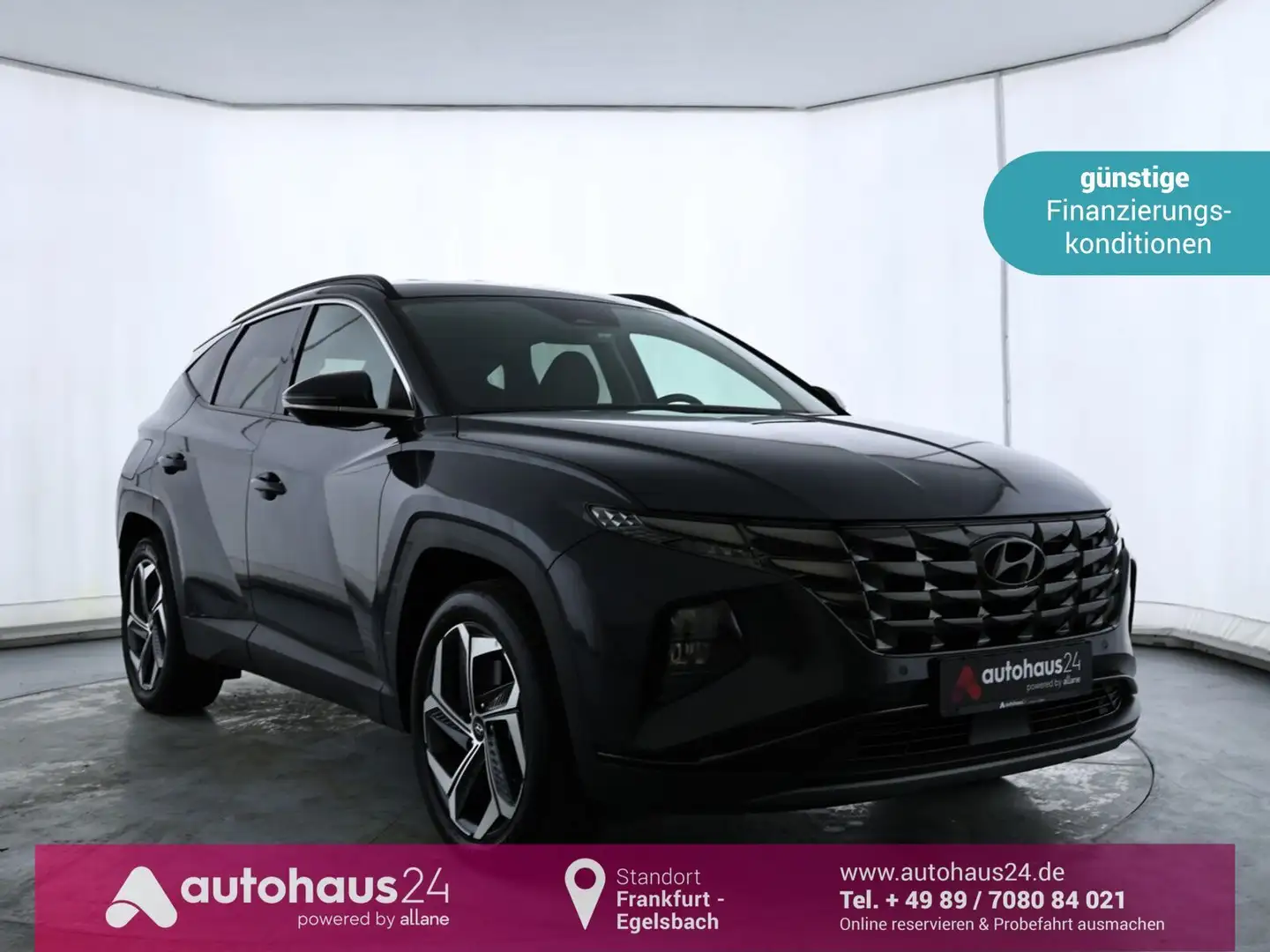 Hyundai TUCSON 1.6 T-GDI Trend 4WD|Carplay|CAM|Lenkrhzg. Grijs - 1