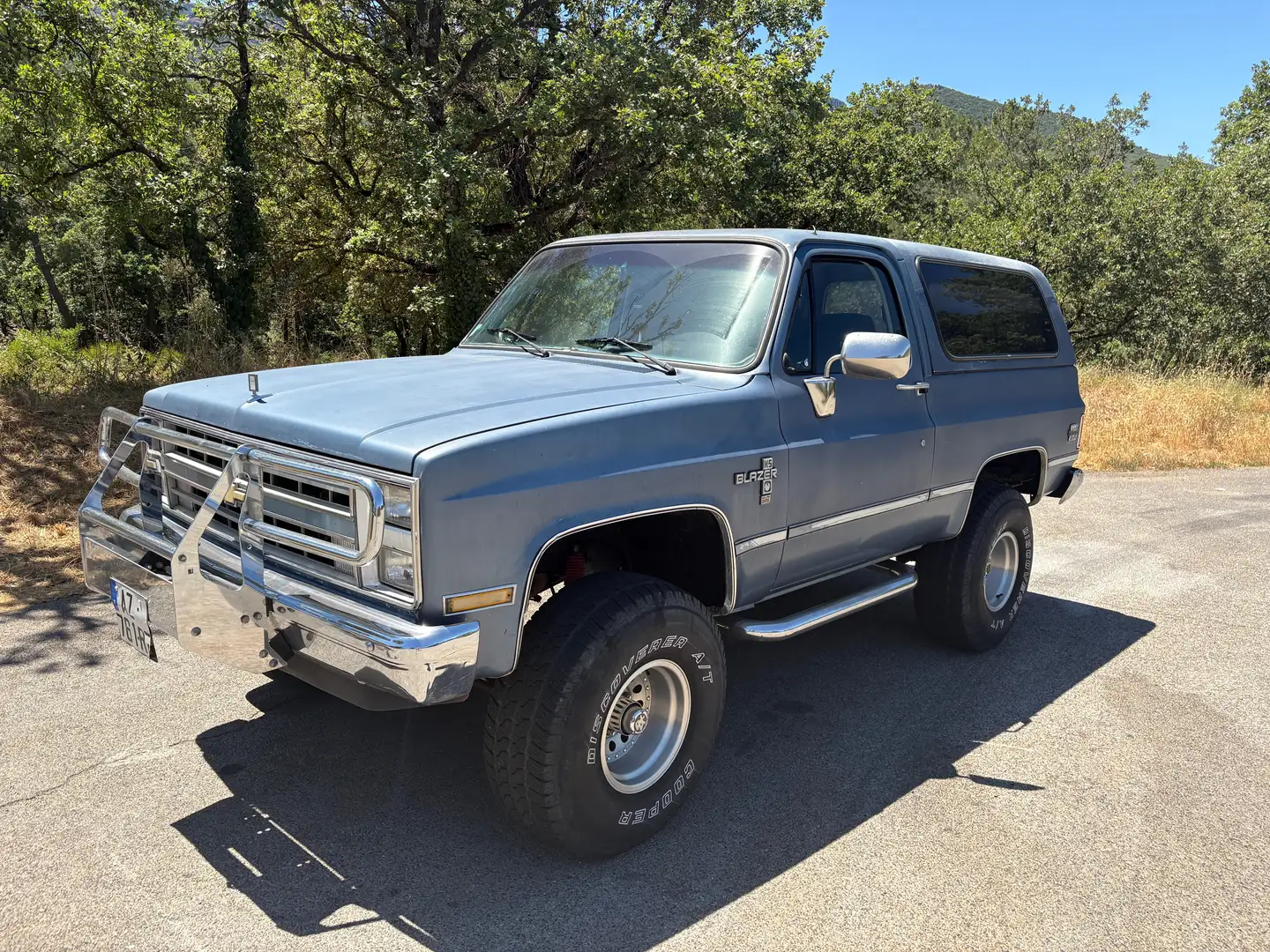 Chevrolet Blazer K5 Blazer 6.2 V8 Diesel BVA Bleu - 1