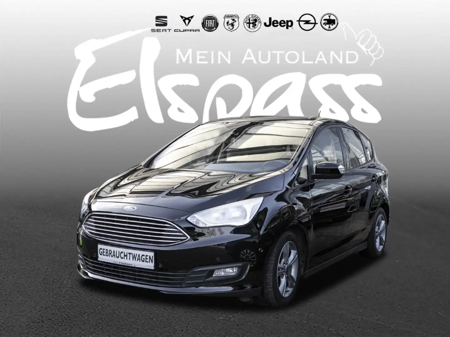 Ford C-Max Cool & Sound SHZ TEMPOMAT APPLE/ANDROID PDC vo+hi Siyah - 1