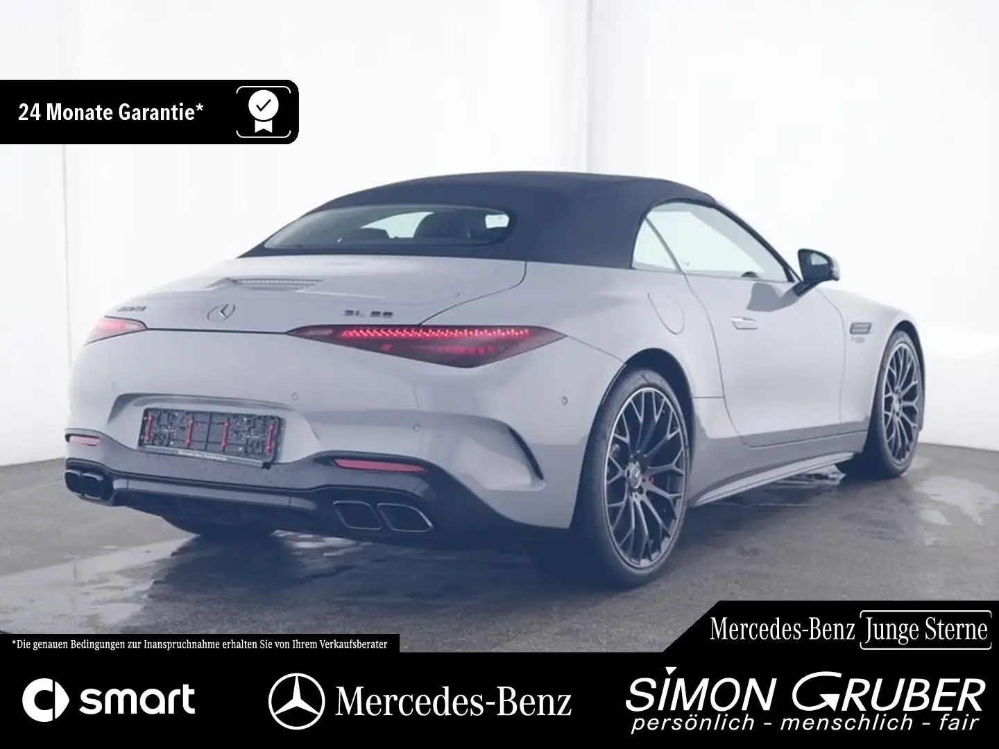 Mercedes-Benz SL 55 AMG SL 55 4M AMG Night II Manufaktur Nappa tartufo Gris - 2
