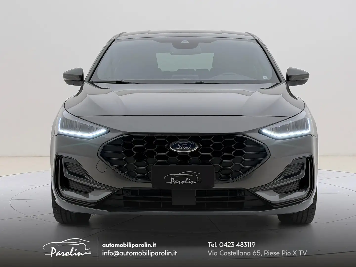 Ford Focus 1.0t ecoboost h ST-Line Black pack-Telecamera Grigio - 2