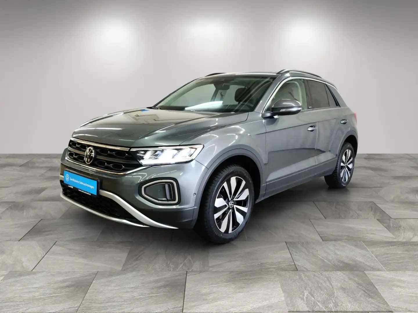 Volkswagen T-Roc Move 2.0 TDI AHK/Navi/Standhz/RFK/05.29Gar Grau - 2