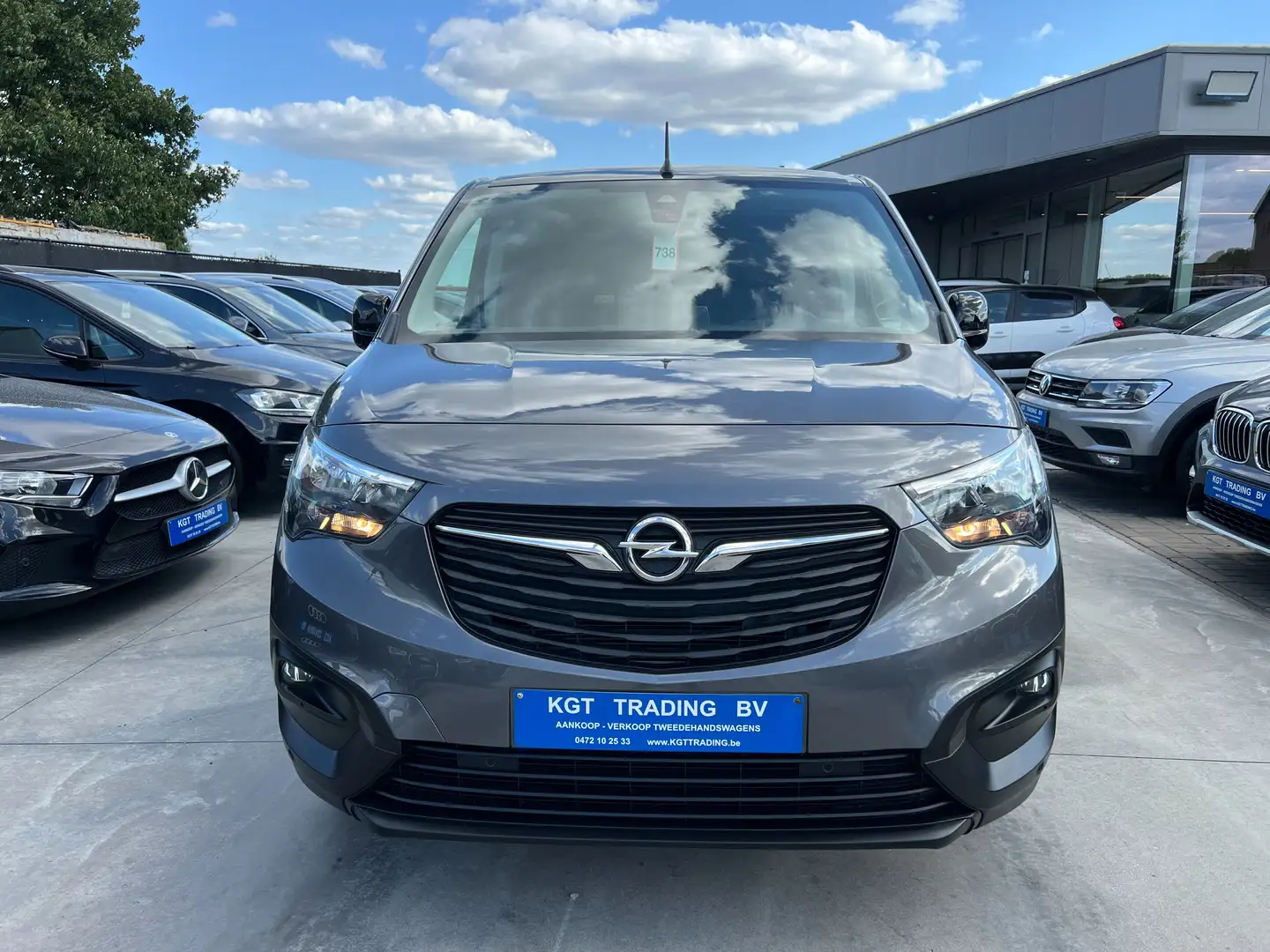 Opel Combo 1.2i 110PK 2 SCHUIFDEUREN NAVI CAMERA LED PDC ALU Grijs - 2
