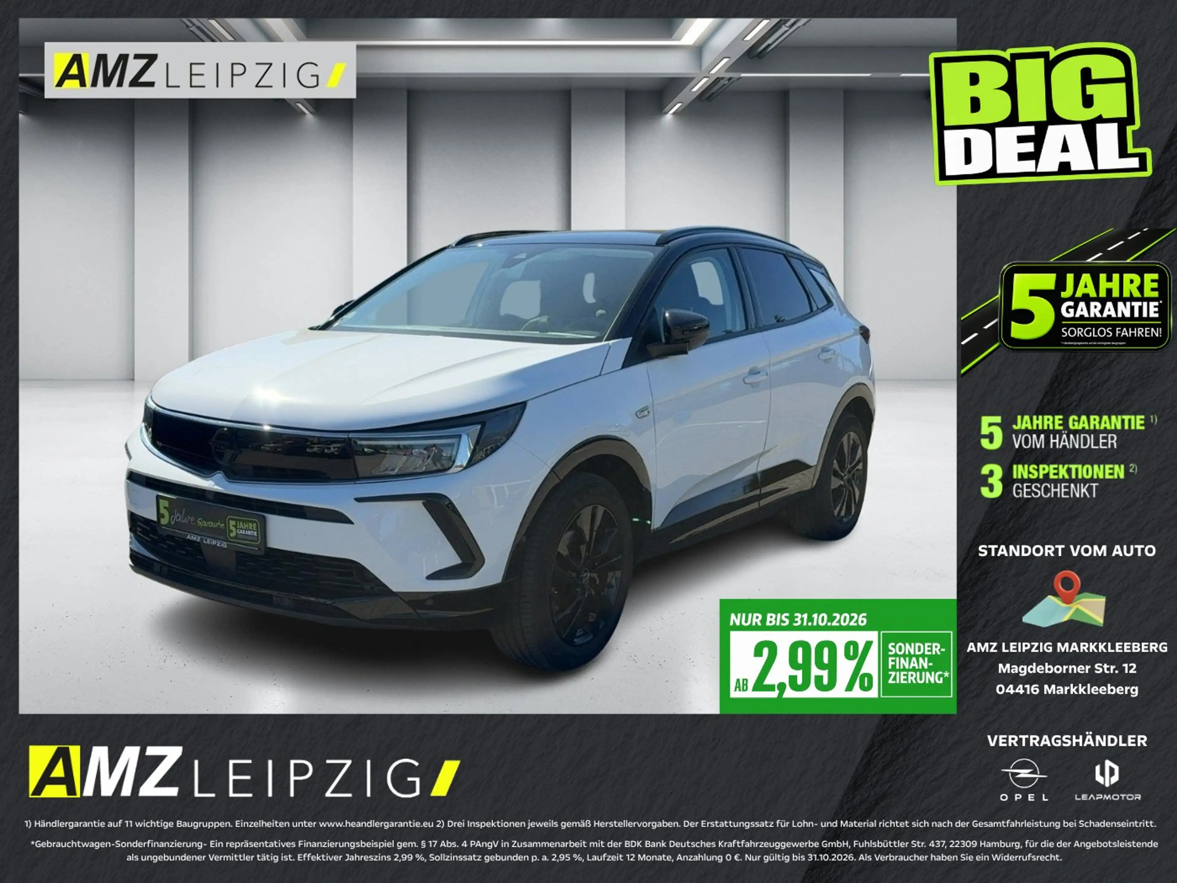 Opel Grandland 1.2 Turbo GS Line *HU/AU neu*