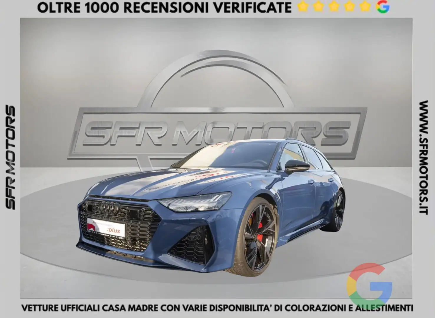 Audi RS6 4.0 quattro tiptronic Performance Avant *IVA ESPOSTA* Azul - 1
