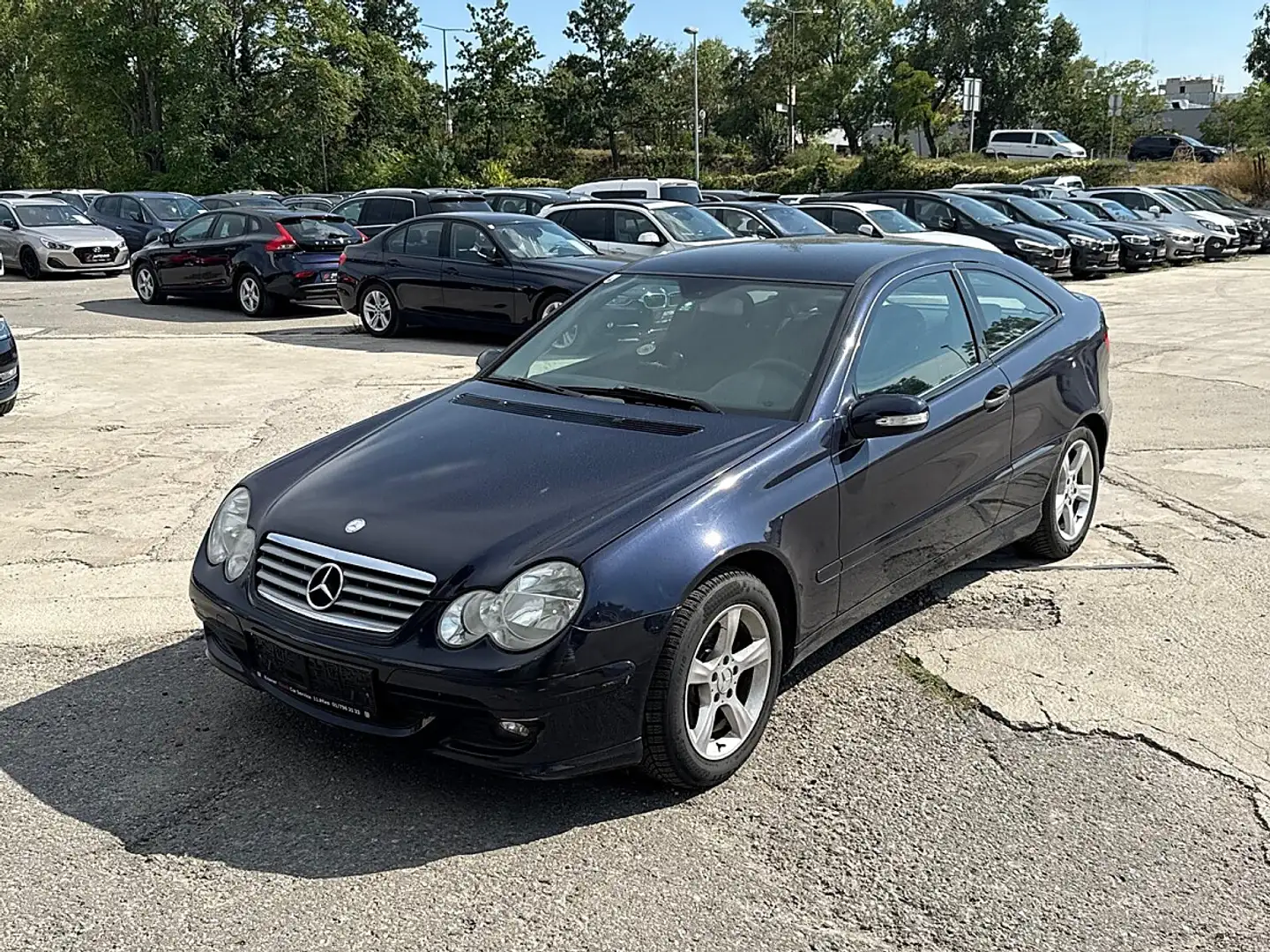 Mercedes-Benz C 180 Kompressor Coupé | PICKERL BIS 04/2027 | Blau - 1