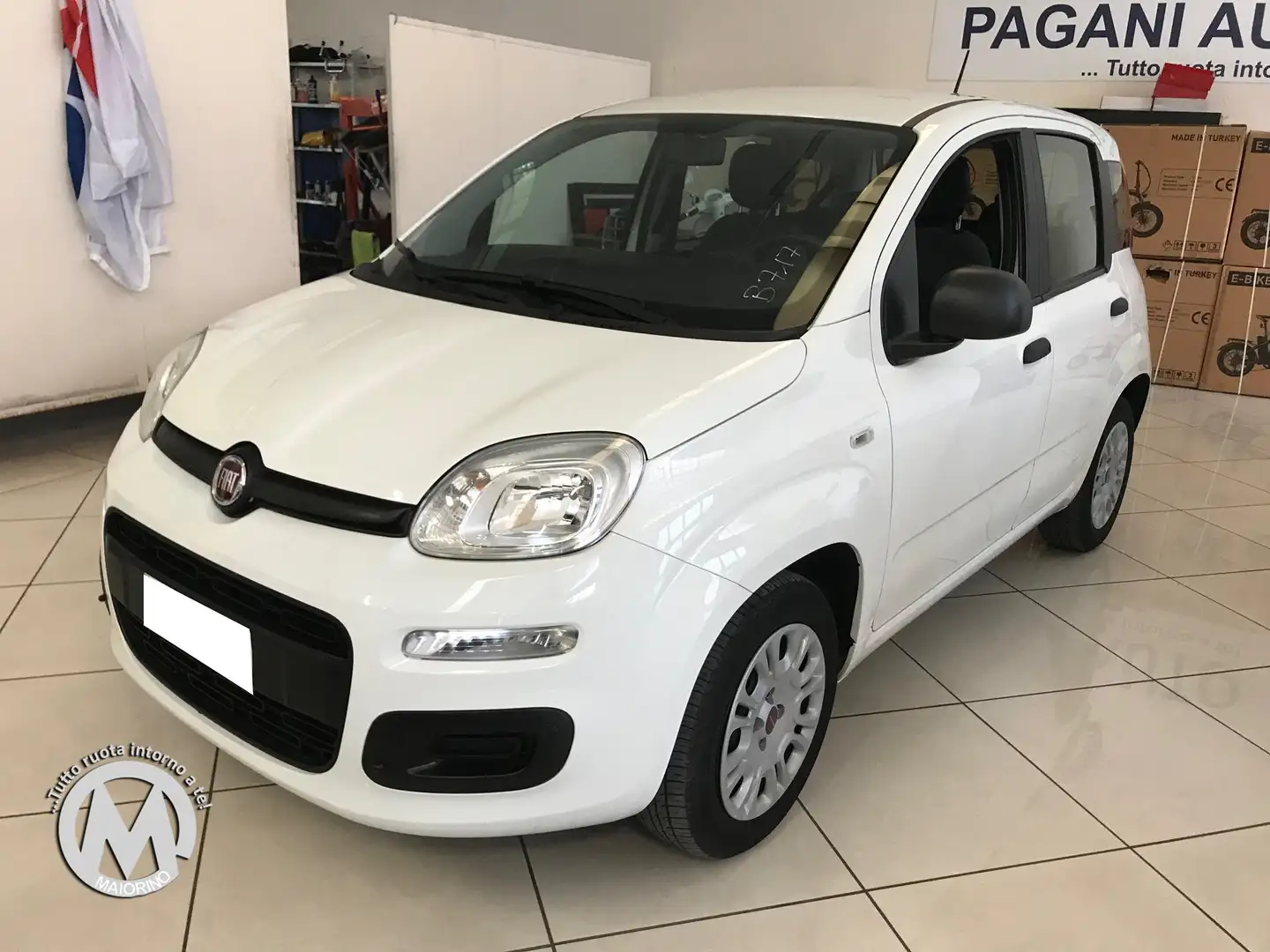 Fiat Panda 1.2 Easy 69cv Wit - 1