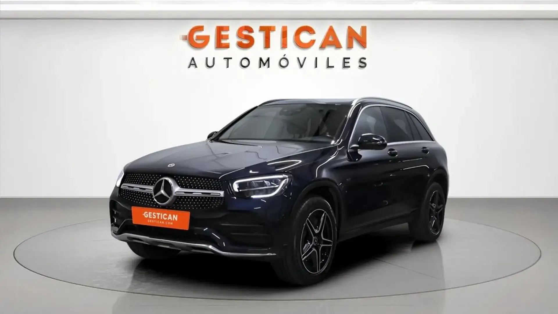 Mercedes-Benz GLC 300 Coupé 300e 4Matic Bleu - 1