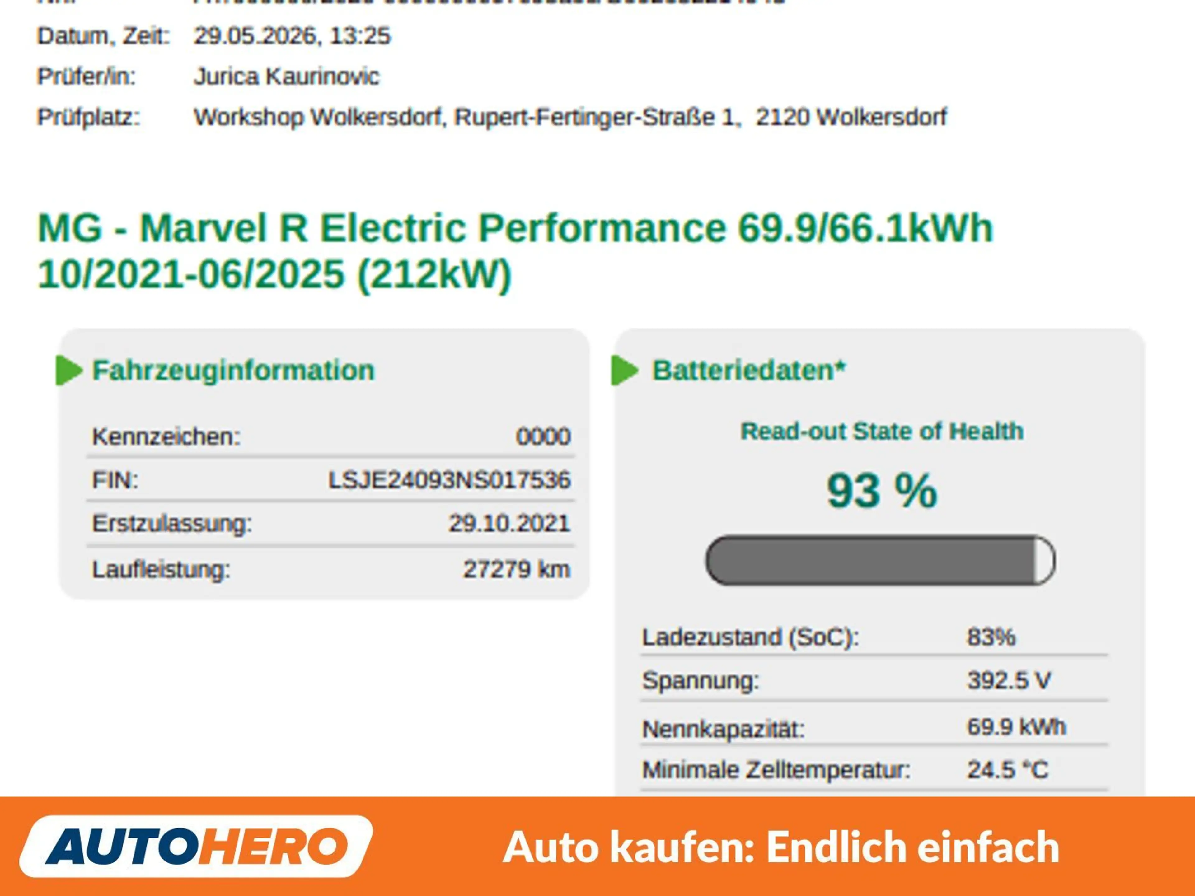 MG Marvel R electric drive 212 kW Performance — photo 10