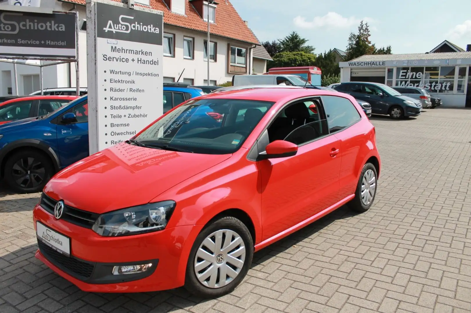 Volkswagen Polo 1.2 Team - KLima-AHK-Sitzheizung Rosso - 1
