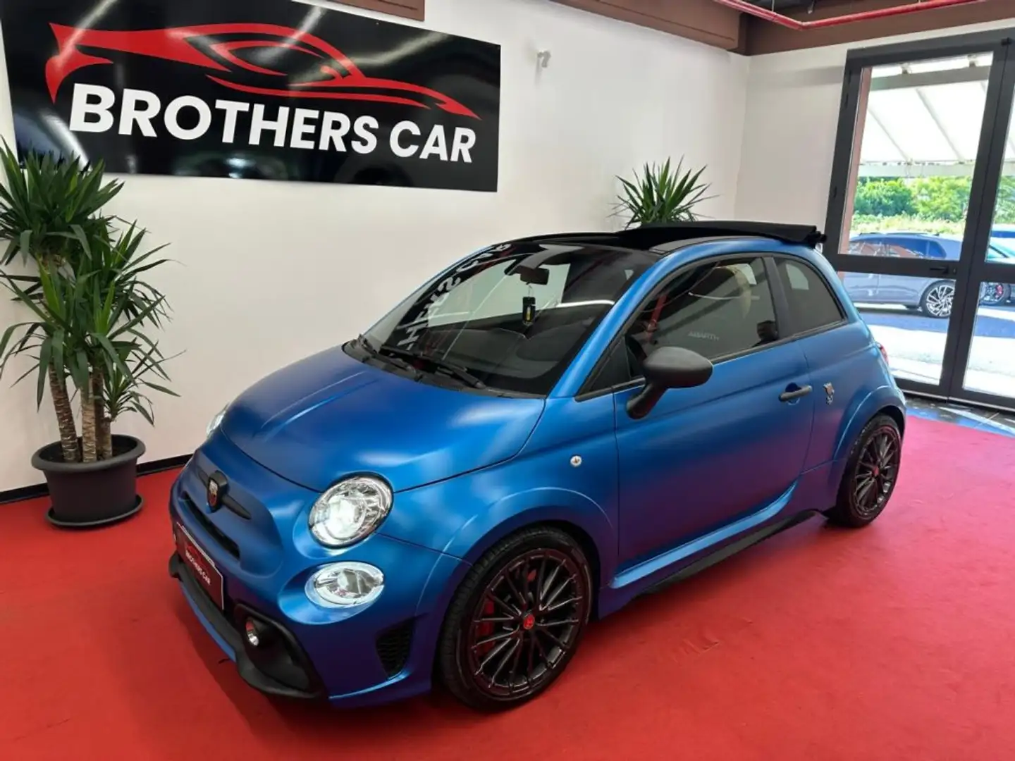 Abarth 595C 1.4 Turbo 180 CV Competizione Rally Blauw - 1