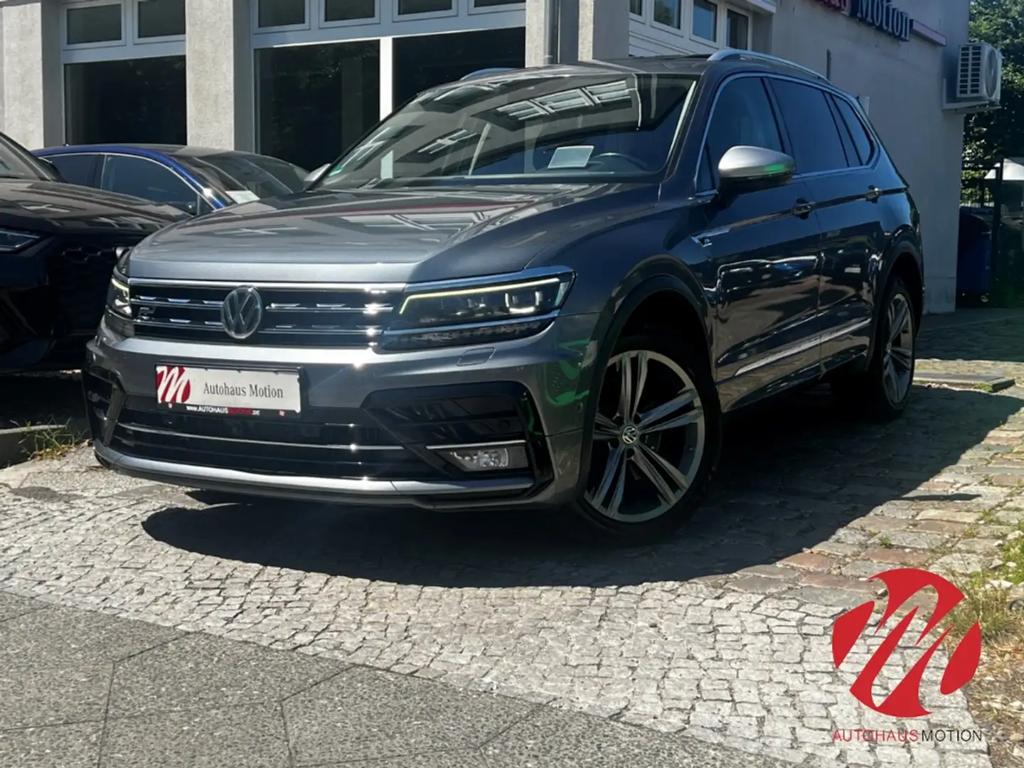 Volkswagen Tiguan Allspace R-Line 4M 2.0 TDI LED PANO HUD 360° ACC Grau - 2