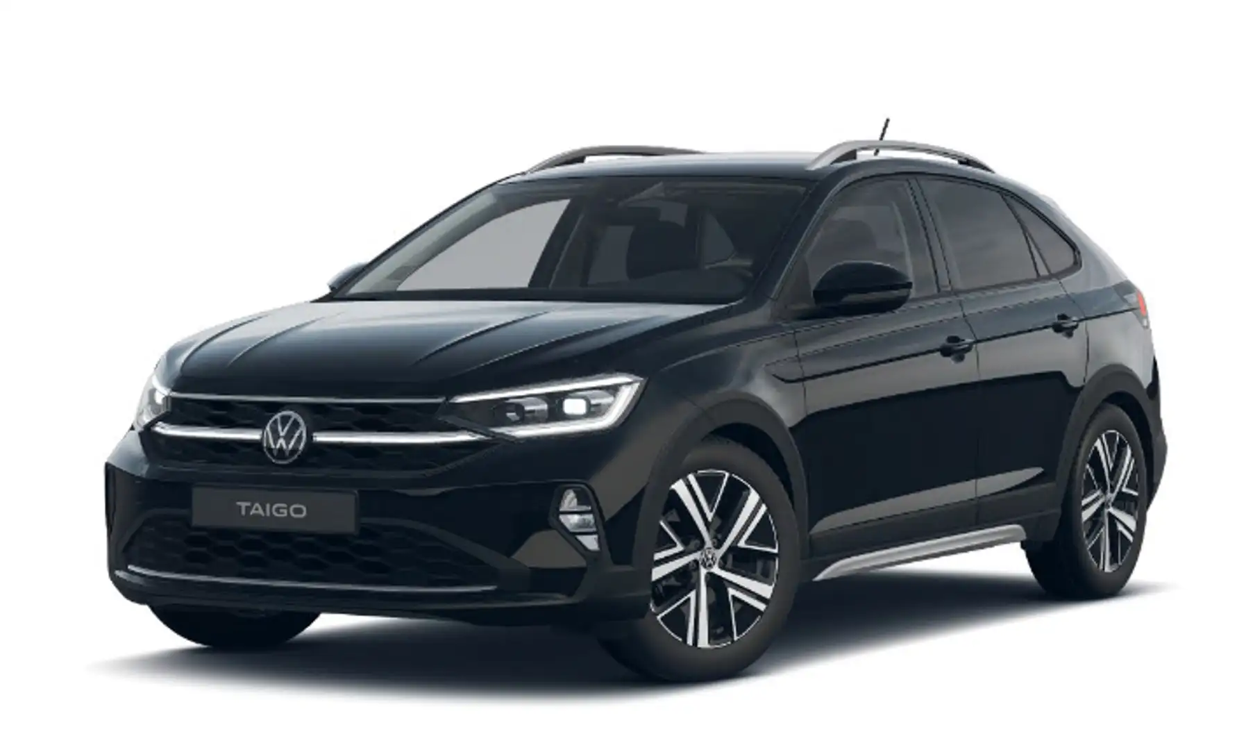Volkswagen Taigo Style 1,0 l TSI OPF 85 kW (116 PS) 7-Gang-Doppelku Schwarz - 1