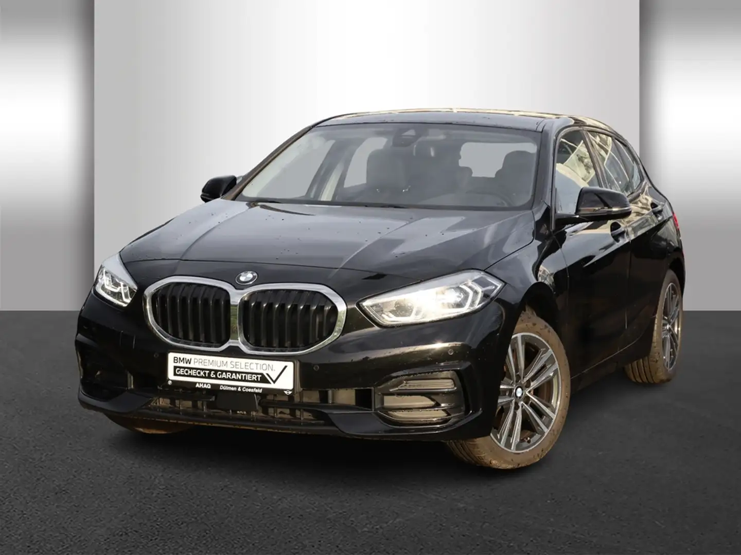 BMW 118 d Sport Line Aut. Sitzhzg Navi LED PDC 17" Schwarz - 2