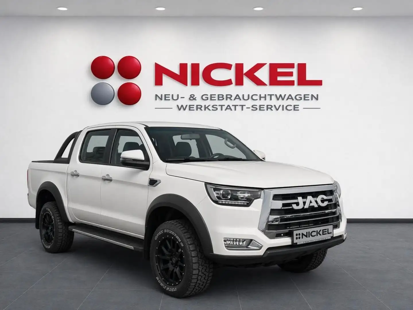 JAC 8 Pro /4x4/AHK-3000kg/20 Zoll A/T / Rollo Weiß - 1