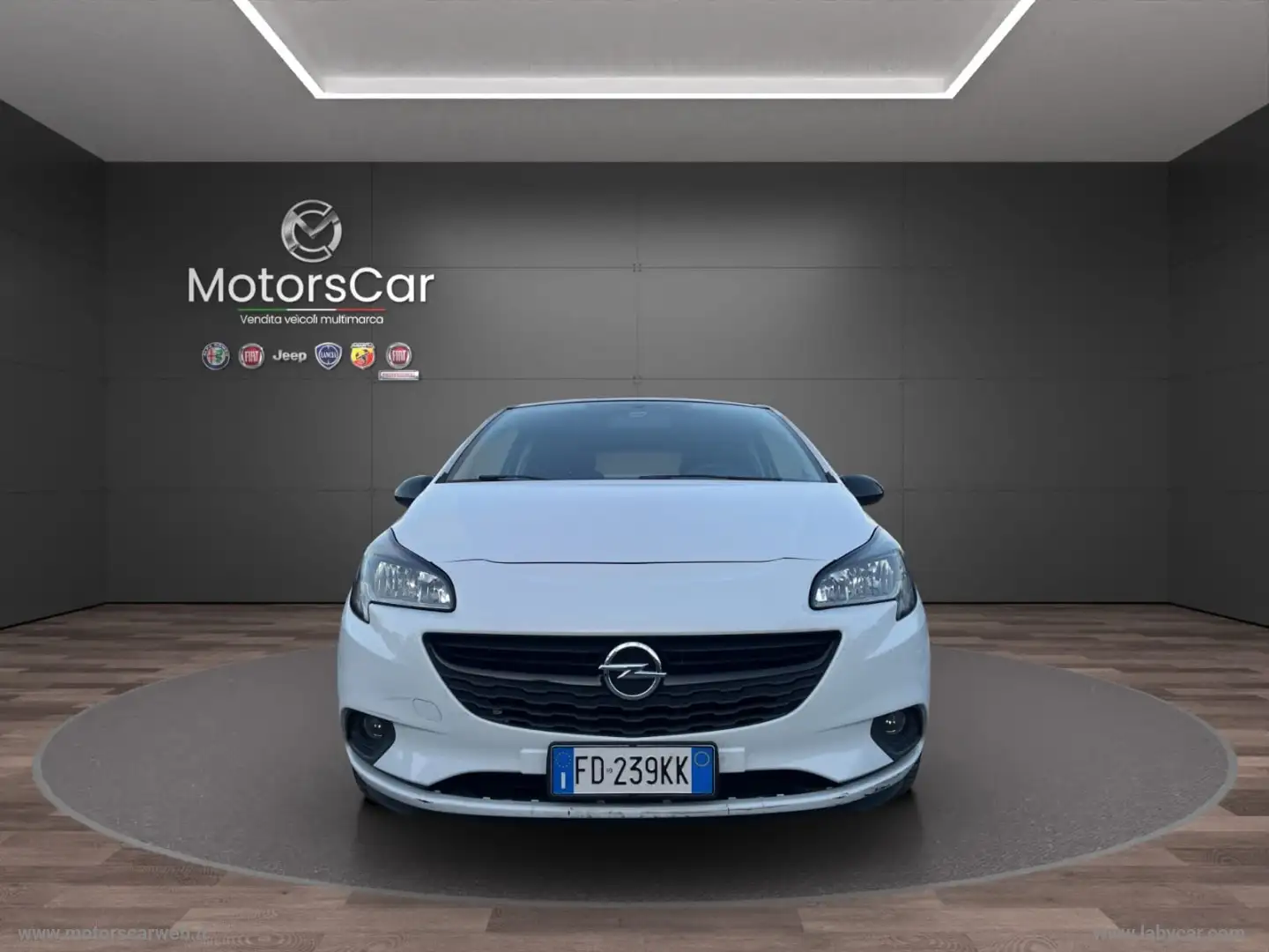 Opel Corsa 1.4 90 CV GPL Tech Coupé b-Color Bianco - 2