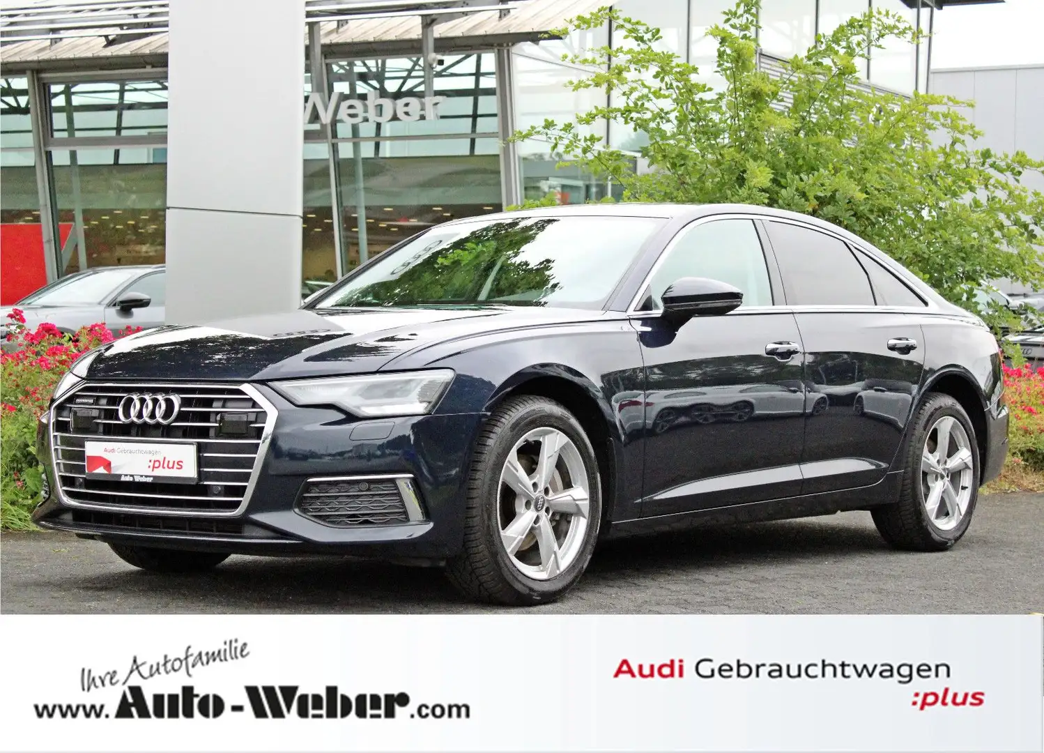 Audi A6 Lim. 40TDI qu MEMORY KAMERA ACC TOUR VC NAV+ Blauw - 1