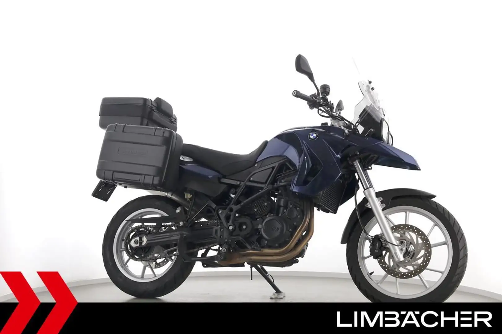 BMW F 650 GS Koffer Topcase 800 ccm Modrá - 1