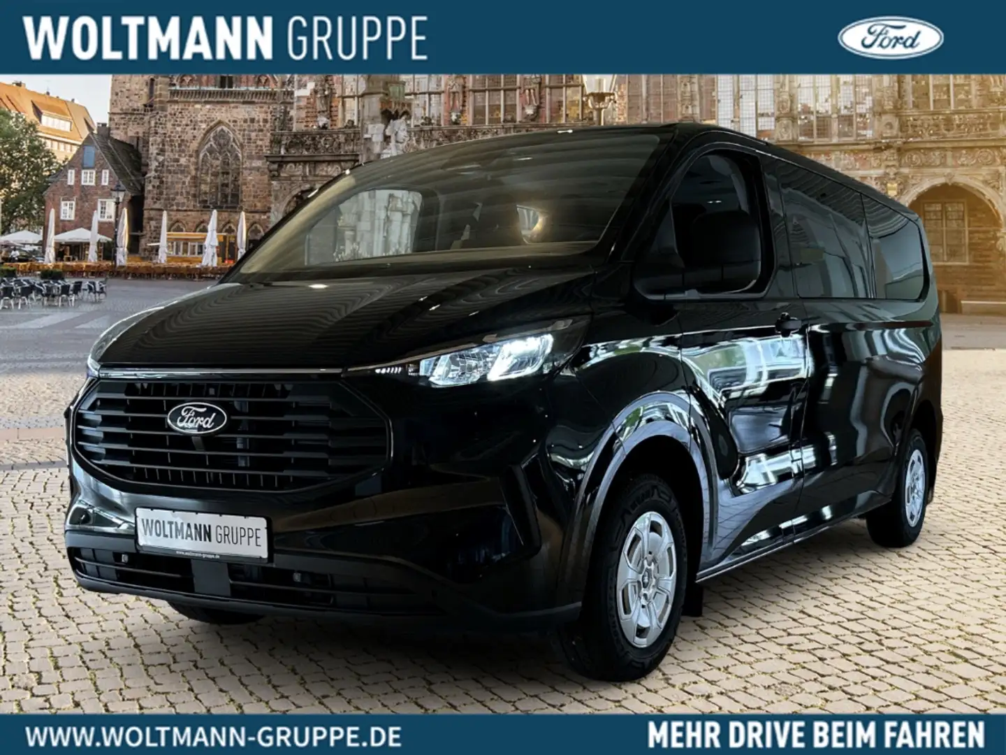 Ford Transit Custom Kombi 320L2 Trend 2.0 EcoBlue Navi ACC Klimaautom Nero - 1