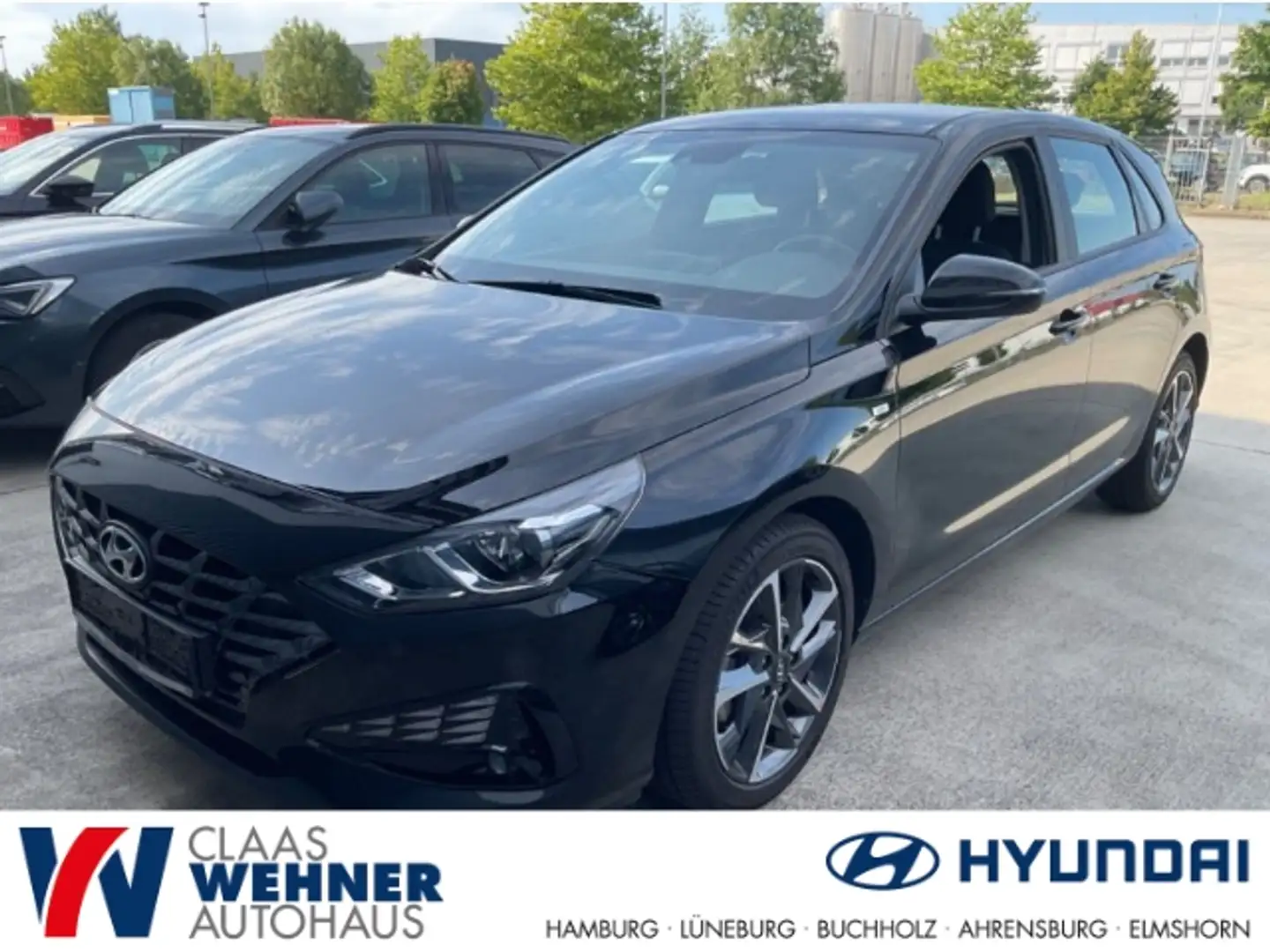 Hyundai i30 I 30 1.0 T-GDI 48V Trend *Sitzheizung, Lenkradheiz Schwarz - 1