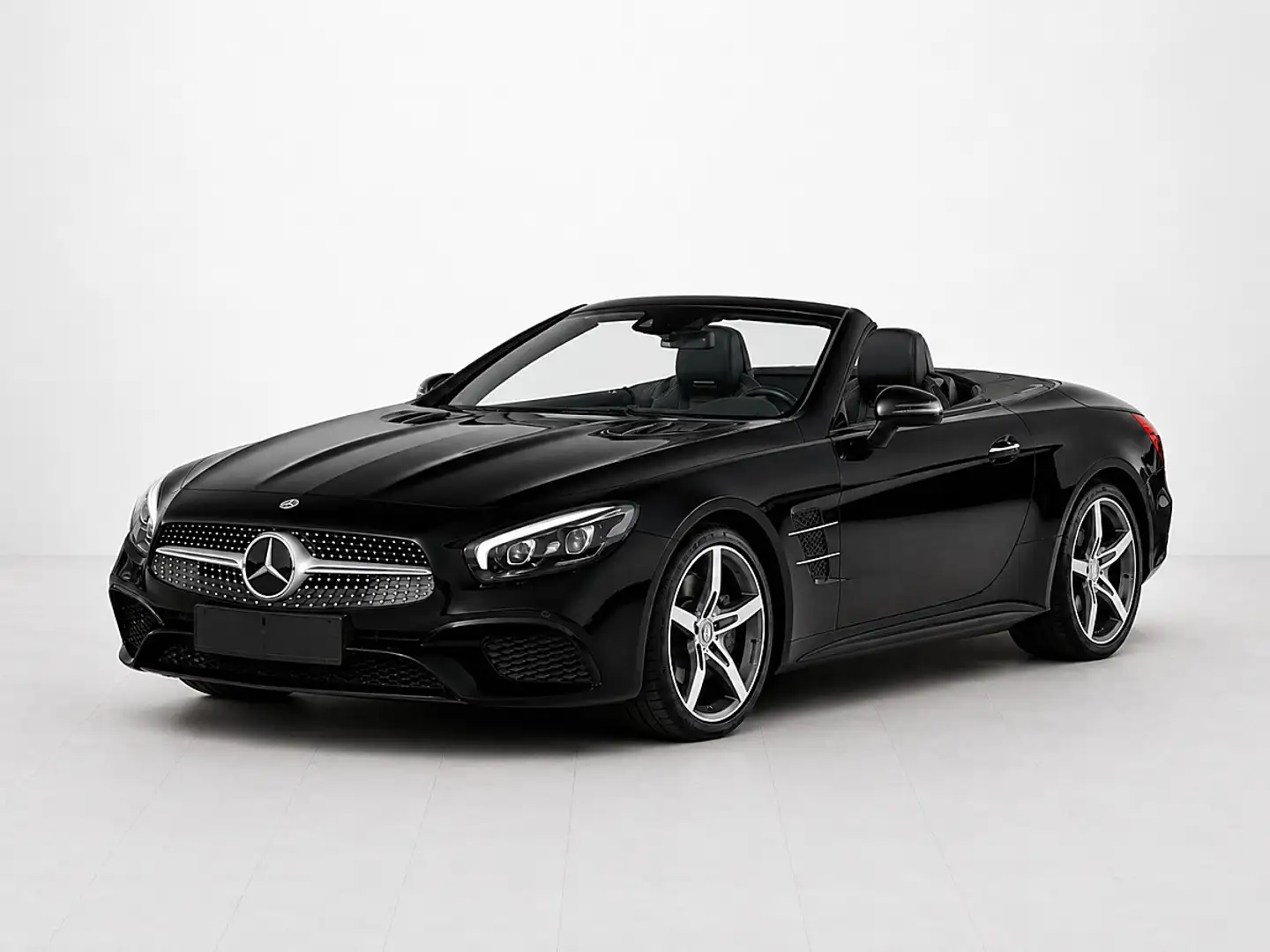 Mercedes-Benz SL 500 Roadster Aut.* M O P F * Schwarz - 1
