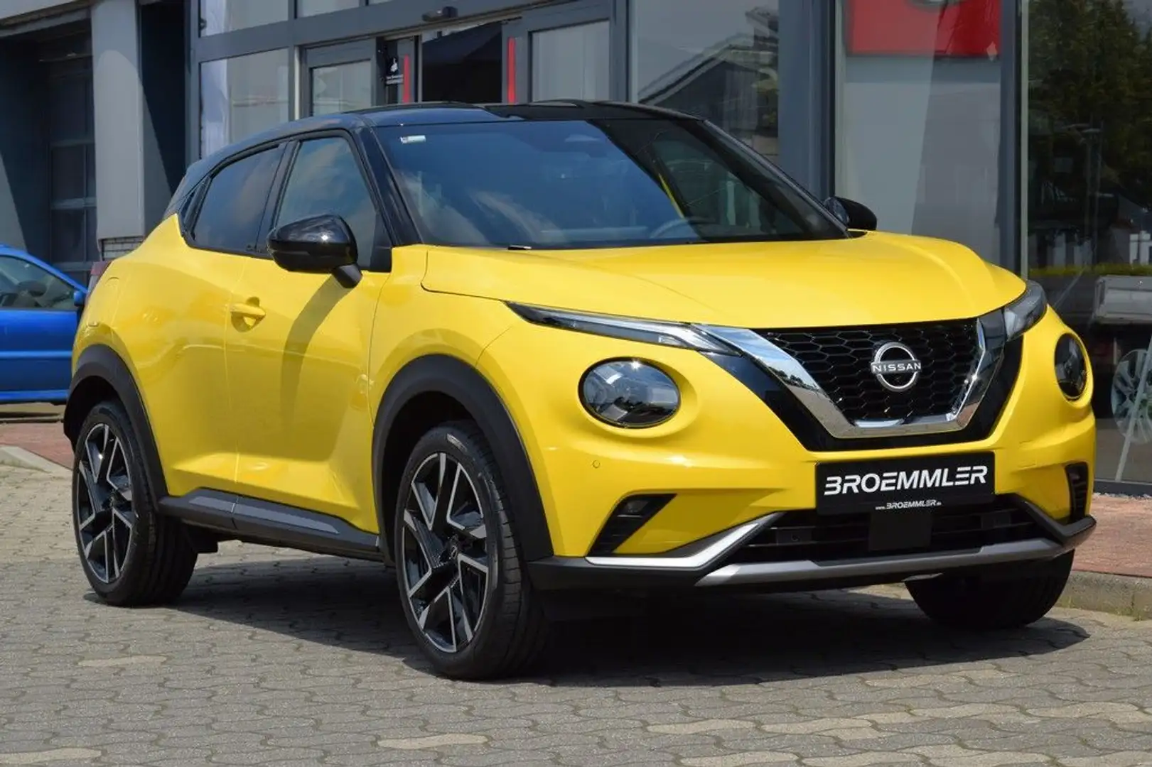 Nissan Juke 1.0 DIG-T N-Design Tech Leder Kamera Jaune - 1