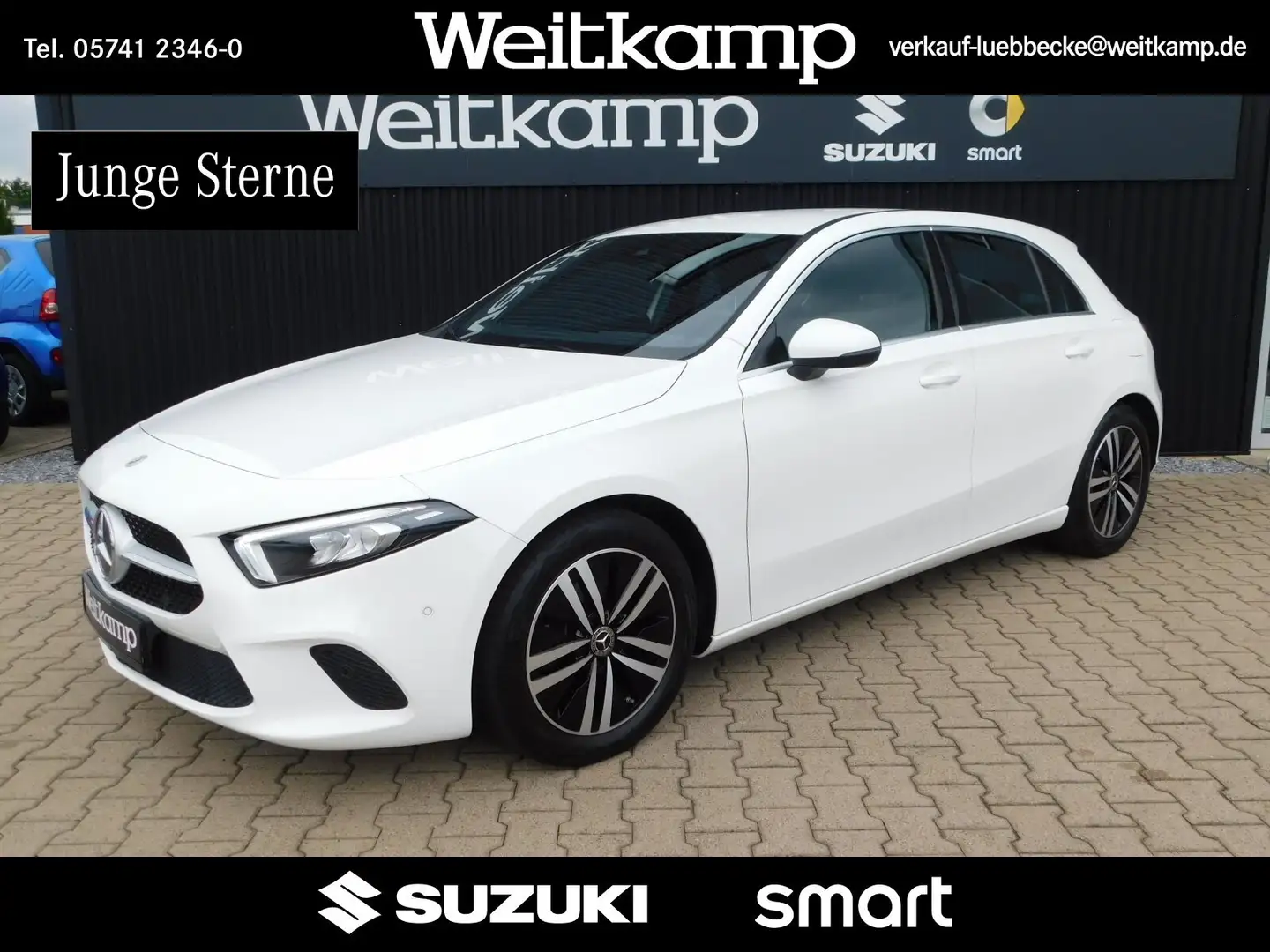 Mercedes-Benz A 180 A180 Progessive Automatik MBUX Kamera PTS LED-Perf Wit - 1